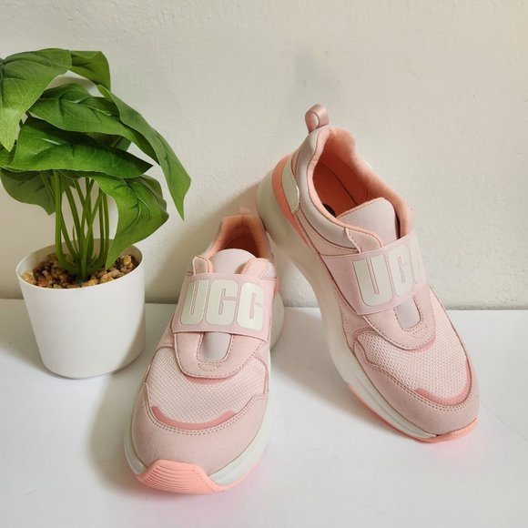 Ugg Posie Pink / White La Flex Slip On Trainer, Size 7 - Picture 11 of 15